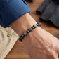 Vintage Ronde Synthetische Steen Armband