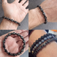Vintage Ronde Synthetische Steen Armband
