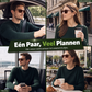 Unisex stijlvolle vintage gepolariseerde zonnebrillen