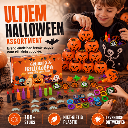 Halloween speelgoedassortiment feestartikelen set