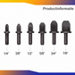 🔧 KOOP ER 2, KRIJG ER 1 GRATIS! ❄️ Koperen buisexpander voor airconditioning – gelagerd staal – 6 maten (1/4″ tot 7/8″) voor CVC-systemen 🛠️