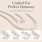 Elegante, zilverkleurige ketting met gevlochten tarwe-ketting