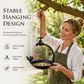 🐦 50% KORTING! 🌿 Vintage Hangende Vogelvoeder – Decoratieve Kraan, Weerbestendig & Stijlvol – Perfecte Voederplaats voor Uw Tuin 🏡
