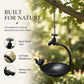 🐦 50% KORTING! 🌿 Vintage Hangende Vogelvoeder – Decoratieve Kraan, Weerbestendig & Stijlvol – Perfecte Voederplaats voor Uw Tuin 🏡