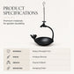 🐦 50% KORTING! 🌿 Vintage Hangende Vogelvoeder – Decoratieve Kraan, Weerbestendig & Stijlvol – Perfecte Voederplaats voor Uw Tuin 🏡