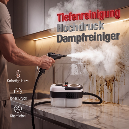 🧼🏠 Multifunctionele hogedrukstoomreiniger – Krachtige stoom, veelzijdig en zonder chemicaliën