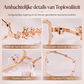 🕶️ -50%! ✨ Chica zonnebril voor dames met strassteentjes – koperlegering + AC glazen – geometrisch montuur UV400 & gezichtssmallend effect 💎