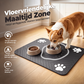 🐾💧 -50%! 🧼 Gemakkelijk schoon te maken voerbakmat voor huisdieren – Diatomeeënaarde – Waterdicht oppervlak & morsbestendig voor een schone eetruimte 🐶
