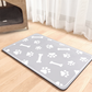 🐾💧 -50%! 🧼 Gemakkelijk schoon te maken voerbakmat voor huisdieren – Diatomeeënaarde – Waterdicht oppervlak & morsbestendig voor een schone eetruimte 🐶