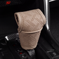 🚗 50% KORTING! 🧵 Versnellingspookhoes – Van geperforeerd PU-leer, met drielaagse bescherming & universele pasvorm – Stijl en comfort voor het interieur van je auto 🛡️