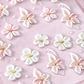 5D Bloemen Nagelstickers