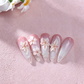 5D Bloemen Nagelstickers