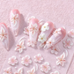 5D Bloemen Nagelstickers