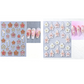 5D Bloemen Nagelstickers