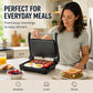 🥪 TIJDELIJK 50% KORTING – 2-in-1 Sandwichmaker & Tafelgrill | Snel Grillen, Toasten & Bereiden voor Elke Maaltijd 🍳