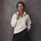 🧥✨ Dames Quarter Zip Pullover – 50% KORTING! Zachte stretch, geribbelde textuur, relaxte pasvorm – sportieve dagelijkse stijl. 🔥🌸
