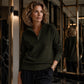 🧥✨ Dames Quarter Zip Pullover – 50% KORTING! Zachte stretch, geribbelde textuur, relaxte pasvorm – sportieve dagelijkse stijl. 🔥🌸