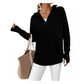 🧥✨ Dames Quarter Zip Pullover – 50% KORTING! Zachte stretch, geribbelde textuur, relaxte pasvorm – sportieve dagelijkse stijl. 🔥🌸