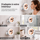 💄 50% DE RÉDUCTION! 🔍 Miroir grossissant x10 – LED & ventouse pour maquillage précis ✨