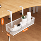🔌 50 % DE RÉDUCTION MAINTENANT ! 🖥️ Organisateur de Câbles Sous Bureau – Pinces Robustes, Sans Enchevêtrement & Installation Facile – Garde les Câbles Rangés et Hors de Vue ✨