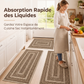 Tapis de couloir tissé élégant