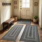 Tapis de couloir tissé élégant