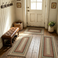 Tapis de couloir tissé élégant