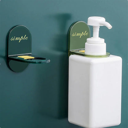🧴🚿 Wandhouder voor shampoo – Bevestiging zonder boren, ondersteboven ophangen, gebruik elke druppel en maak je doucherand vrij, geen flessen meer op de vloer 🧹🛁