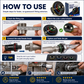 ⏳Tijdelijke aanbieding ⏰Universele magnetische adapter met schroefdraad – Kleurgecodeerde maatringen, hoogwaardig aluminium – Roestbestendig, compact – Voor ratels en elektrisch gereedschap! 🔋