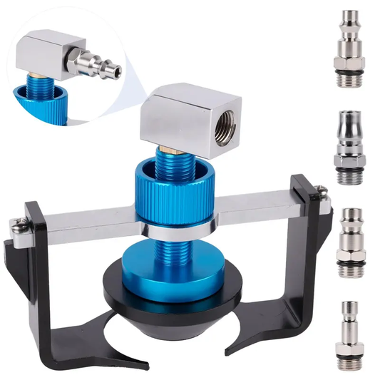 🛠️ -50% ! 🚗 Universele Adapter voor Remhoofdcilinder – 58 mm Basis & 360° Rotatie – Metaal + Rubber – Efficiënt Remvloeistof Ontluchten voor Auto's 🔧