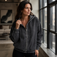 🎁Nieuw Binnen 50% KORTING💥Dames Relaxed Zip Hoodie Jas