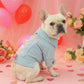 👗 Cute Princess Denim Dog Jacket – Stylish Adjustable Clothing for Small & Medium Dogs, Soft Washed Denim with Bow Accent 🐩✨