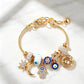 Celestiaal Zon Maan Charmbracelet