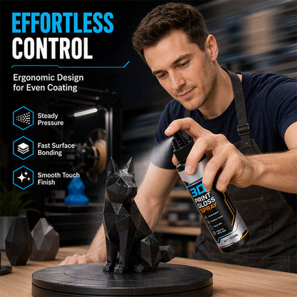 ⏳DERNIER JOUR – 50% OFF !!💥Spray Brillant à Séchage Rapide pour Modèles Imprimante 3D – Réducteur de Lignes de Couche pour PLA PETG ABS