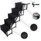 🐕 -50% ! 🚗 Escalier Pliable Antidérapant pour Chien en Voiture – Tissu Antidérapant – 2 ou 4 Marches – Noir/Gris/Bleu – Support Robuste pour Toutes Tailles 🐾