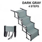 🐕 -50% ! 🚗 Escalier Pliable Antidérapant pour Chien en Voiture – Tissu Antidérapant – 2 ou 4 Marches – Noir/Gris/Bleu – Support Robuste pour Toutes Tailles 🐾
