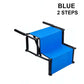🐕 -50% ! 🚗 Escalier Pliable Antidérapant pour Chien en Voiture – Tissu Antidérapant – 2 ou 4 Marches – Noir/Gris/Bleu – Support Robuste pour Toutes Tailles 🐾