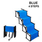 🐕 -50% ! 🚗 Escalier Pliable Antidérapant pour Chien en Voiture – Tissu Antidérapant – 2 ou 4 Marches – Noir/Gris/Bleu – Support Robuste pour Toutes Tailles 🐾