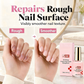 ⏳ Tijdelijke aanbieding⏳ Nagelversterker voor zachte nagels Egaliseert ribbels en geeft een hoogglanzende afwerking 12 ml