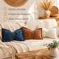 🦋 -50% ! 🎀 Decoratief Chenille Kussen Vlinderstrik Vorm – 30×50 cm – 9 Kleuren – Hoes + Vulling Inbegrepen – Voor Bank, Bed en Leeshoek 🛋️