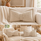 🦋 -50% ! 🎀 Decoratief Chenille Kussen Vlinderstrik Vorm – 30×50 cm – 9 Kleuren – Hoes + Vulling Inbegrepen – Voor Bank, Bed en Leeshoek 🛋️
