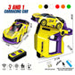 🚗 -50%! 🎯 2-in-1 Bestuurbare Auto met Pistool Launcher – ABS – 2,4 GHz – Oplaadbare 3,7V Batterij – Zwart/Rood/Geel – Kinderen – UK Voorraad 🇬🇧