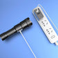 Ultra-Bright LED Flashlight with Battery Display