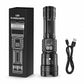 Ultra-Bright LED Flashlight with Battery Display