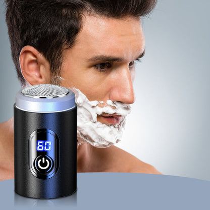 🪒 FLASH PROMO: 50% KORTING! ⚡ Mini Draagbaar Oplaadbaar Scheerapparaat – 83g – Zwevende Scheermessen & Digitaal Display voor Reizen & Dagelijks gebruik ✈️
