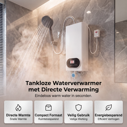 💥Tijdelijke aanbieding!🔥 Compacte en veilige instant elektrische waterverwarmer