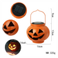 🎃 50% KORTING! Zonne-energie Pompoen Lantaarn Halloween — Sfeervol & Veilig ☀️