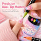 💅 FLASH PROMO: 50% KORTING! ⏰ Set van 12 Dubbelzijdige Nail Art Pennen – 24 Levendige Kleuren – Fijne Punt & Penseel voor DIY Manicure 🎨