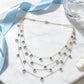 🌸 NU 50% KORTING! 🌸 Fonkelende Meerlaagse Hanger Ketting voor Dames