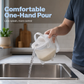 ⏳ 50% KORTING! ⏰ Handsfree rijstwasser met zeef🍚💧